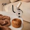 Wool Winding Tool Yarn Winder with Table Clamp, Hand-Cranked Ball Holder, Manual Mount Spinner Maker for Knitting and Crocheting Supplies