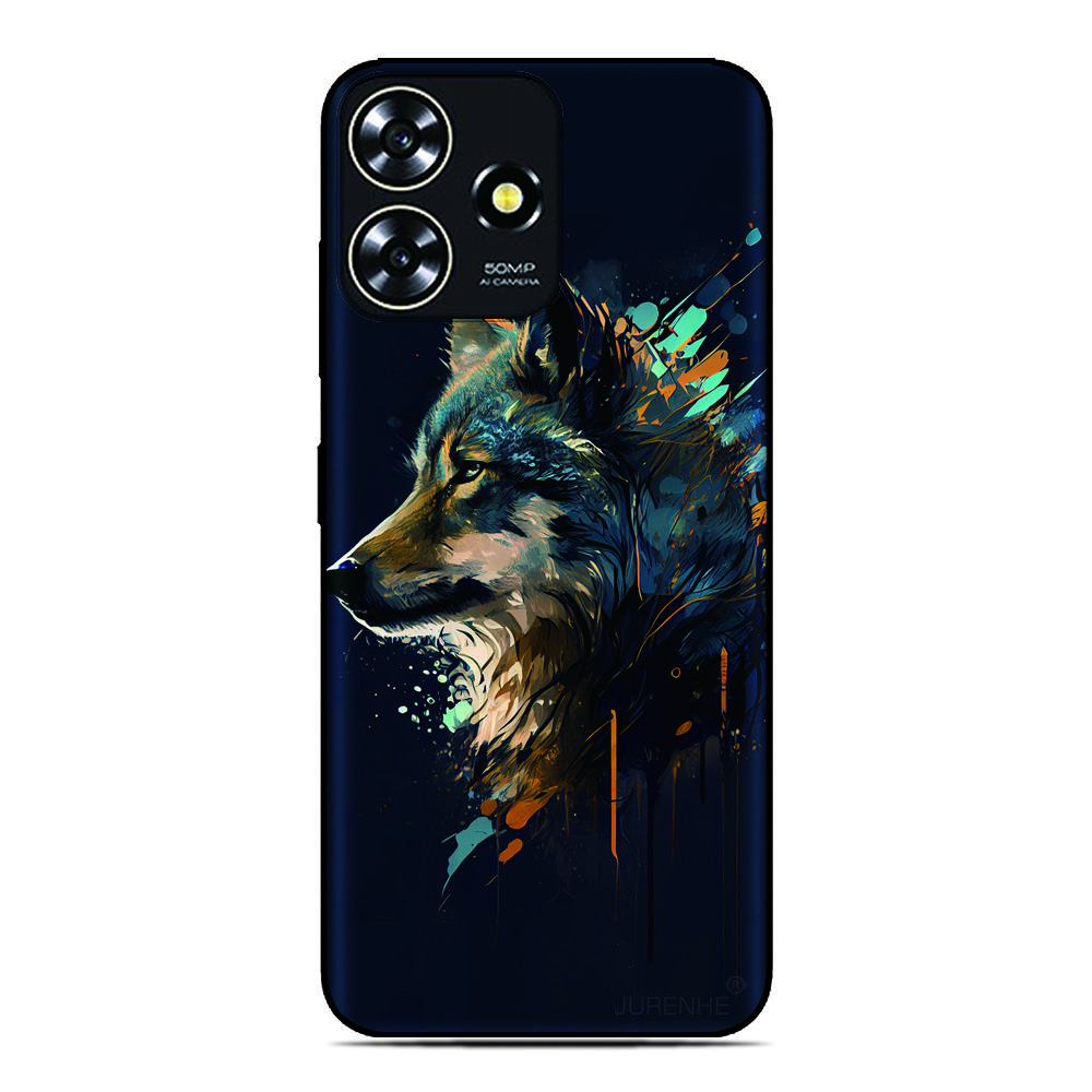 Чехол для телефона с изображением волка для ZTE Blade A76 4G A75 A73 A72 A71 A56 A55 A54 V80 Pro A35 Core A36 A51 Lite A34 A31 Plus A5