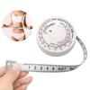 Automatic Telescopic BMI Tape Measure Soft Waist Tape Measure Portable Health Ruler