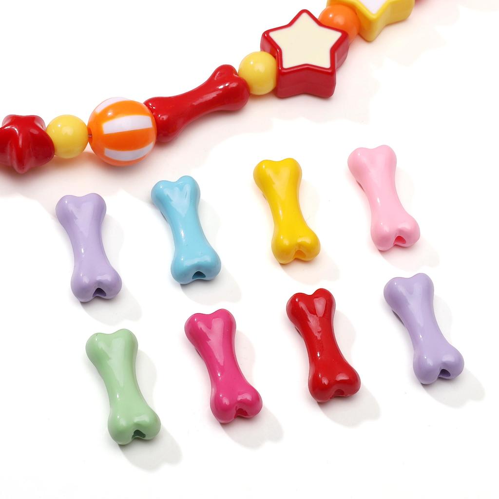 2 шт. акриловые костяные бусины для изготовления ожерелий, браслетов, серег, ювелирных изделий, аксессуары для рукоделия