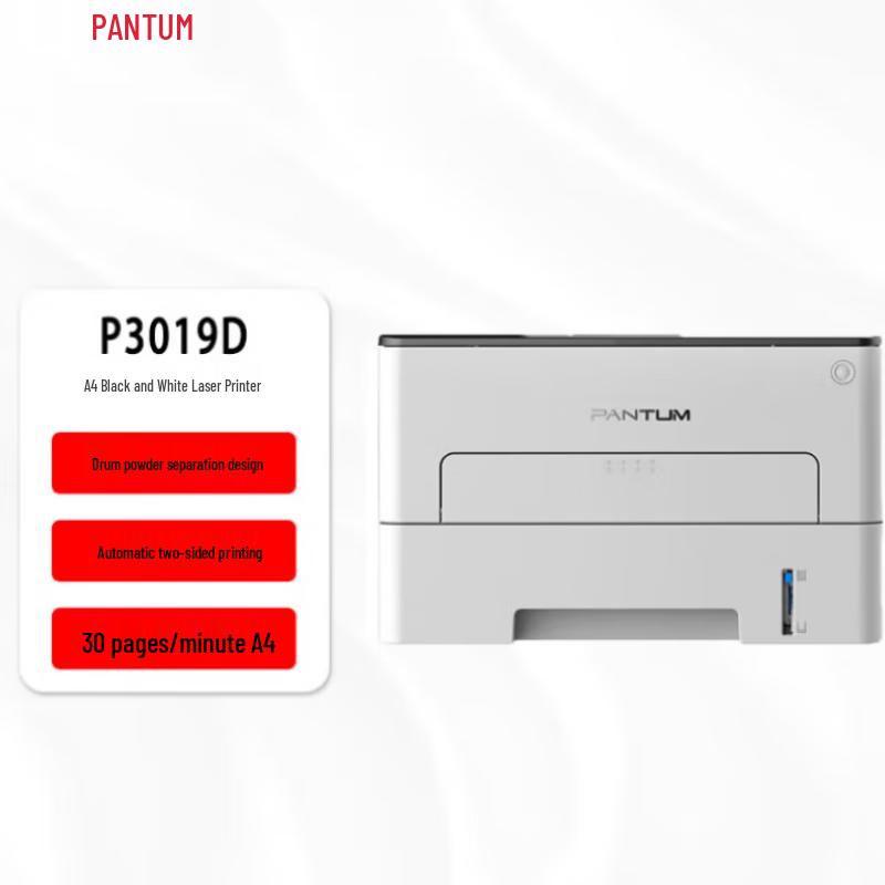Pantum A4 Monochrome Laser Printer Series CN plug (adapter included)