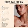 Крем для загара без солнца для тела Увлажняющий загар Здоровый загар Мягкий и комфортный Легкий загар Глубокое увлажнение
