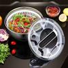 Vegetable Fruit Dryer Drainer Stainless Steel Centrifuge Dehydrator Salad Spinner Clean Salad and Fruit Vegetables Kitchen Tools