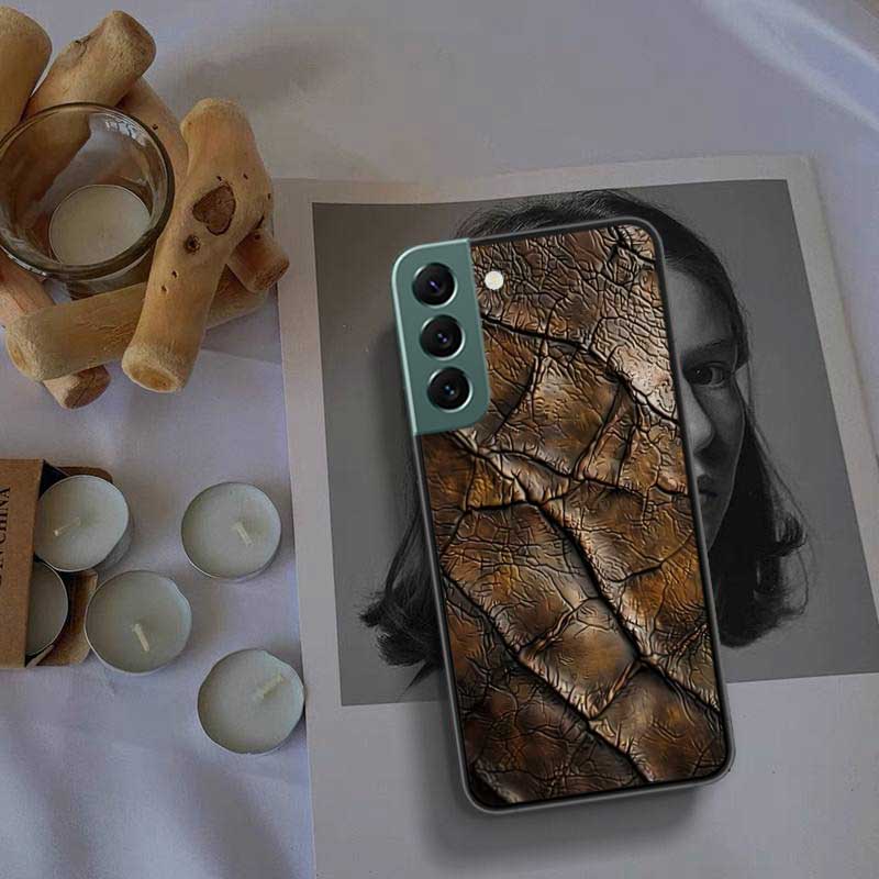 Чехол для телефона под крокодилью кожу для Samsung Galaxy S22 S25 Ultra S21 S10 Plus S26 Edge S20 S23 S24 FE Чехол Силиконовый Мягкий ТПУ Прозрачный