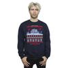 Netflix Mens Stranger Things Fair Isle Sweatshirt