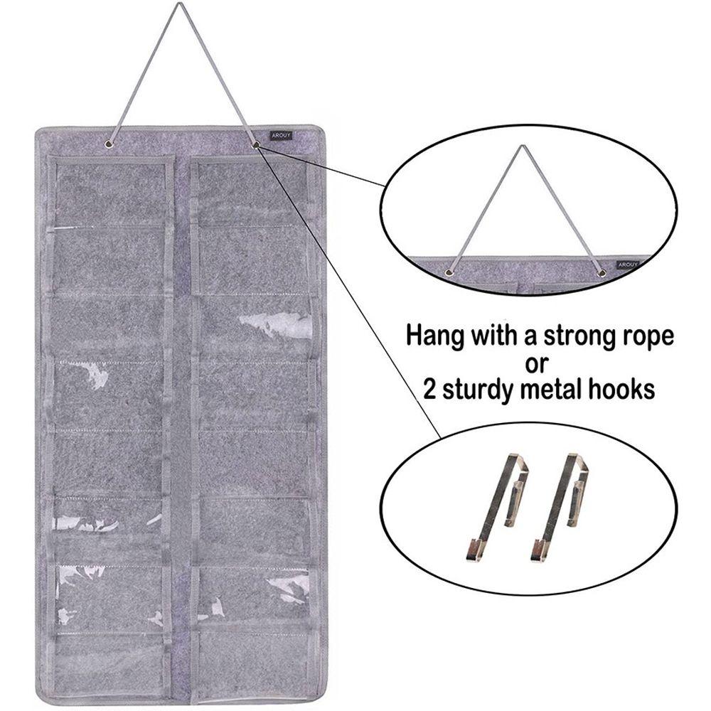 Rope Pocket Wall Stand Holder Hanging Wall Glasses Holder Sunglasses Hanging Organizer Hanging Bag