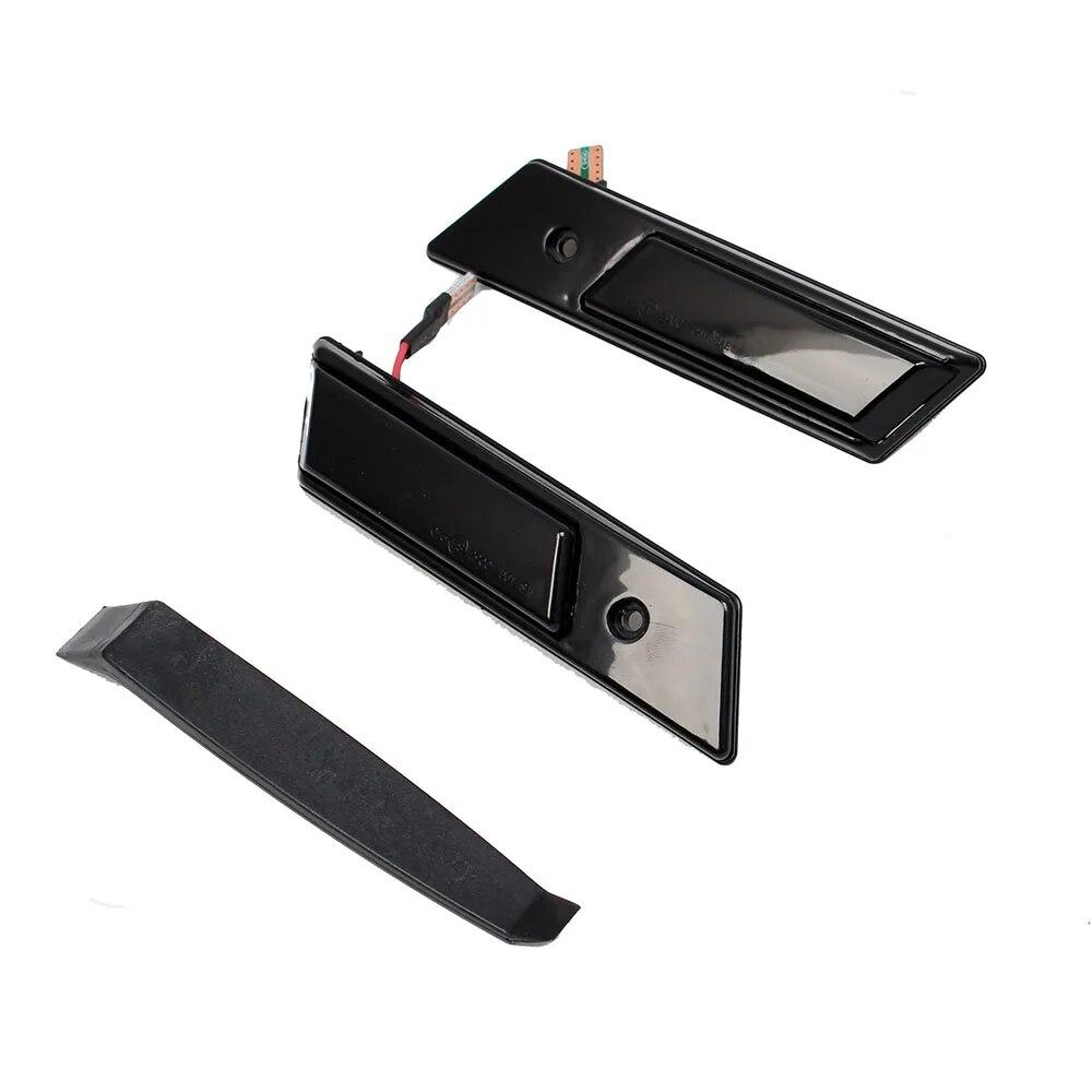 Светодиодный динамический указатель поворота для BMW 3 5 7 серии E30(M3) Е32 Е34 Е36(92-96)Дымчатый боковой повторитель крыльев, габаритный фонарь, 2 шт.