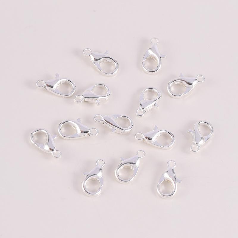 Браслет и ожерелье с позолотой 18 карат, застежки-лобстеры – аксессуары для самостоятельного изготовления ювелирных изделий, пружинные застежки.