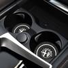 UZTG9 Car Cup Holder Coaster Non Slip Pad Mat Interior Decor Accessorie For Alfa Romeo Giulia Stelvio Giulietta 156 159 147 Mito