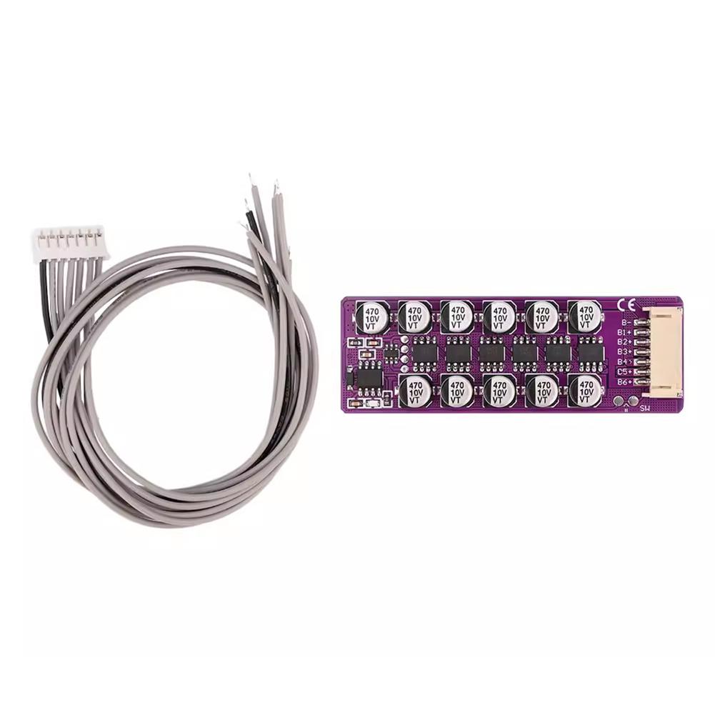 3S-4S/5S-6S Lithium Battery Active Equalizer Balancer Board High Current Capacitive Energy Transfer High Precision Low Heating