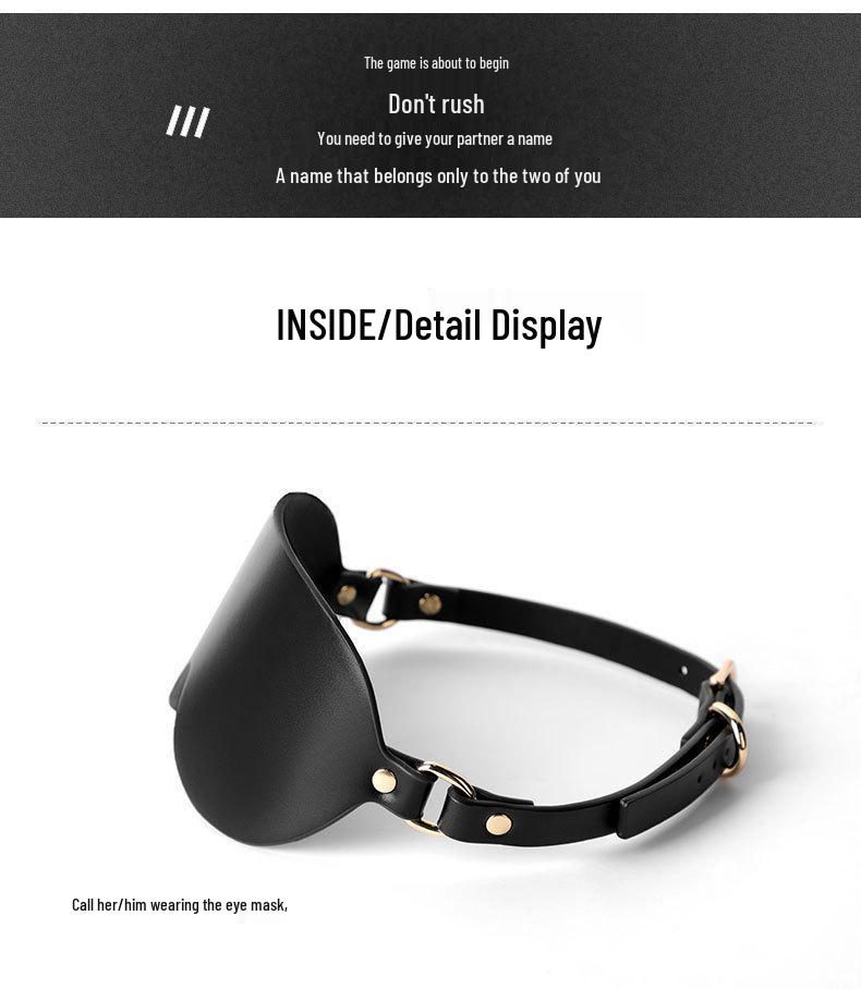Затемняющая маска для флирта для пары – Страстный инструмент для ролевых игр