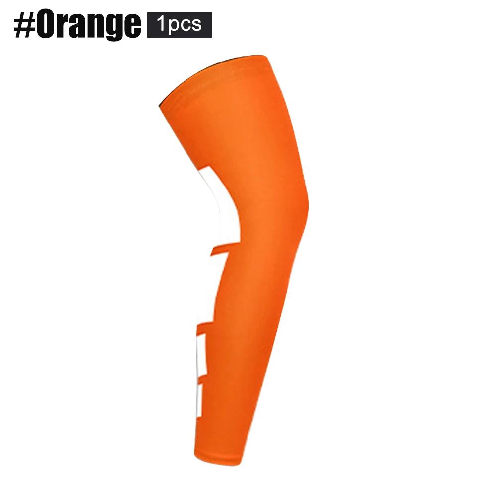 1 шт. компрессионный рукав для всей ноги для женщин и мужчин, длинные наколенники, поддержка, протектор для бега, баскетбола, спорта
