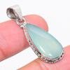 Натуральный драгоценный камень хризопраз из стерлингового серебра 925 пробы, подарочная подвеска 1,50 дюйма U5l93