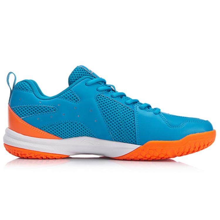Li Ning Ace Резиновые Удобные Нескользящие, Износостойкие, Легкие Низкие Бадминтонные Кроссовки Унисекс Синие AYTP011-2