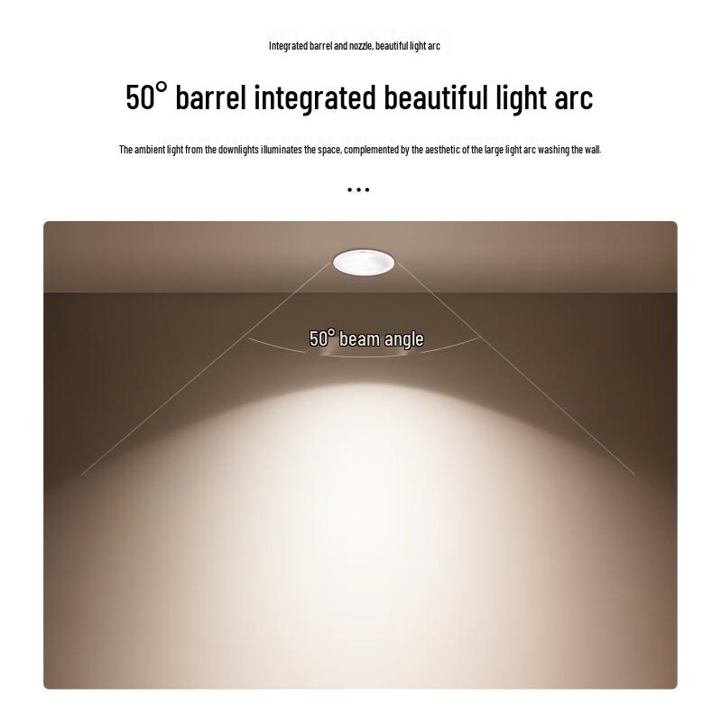 NVC 'Small Hill' Recessed LED Wall Washer Downlight