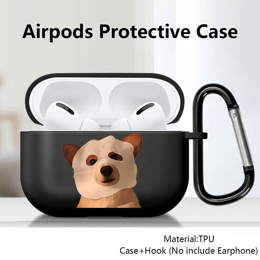 Забавный чехол с рисунком кошки и собаки для Airpods 2 Pro3 3 1 Pro2 Pro 4 Чехлы для наушников Обложка