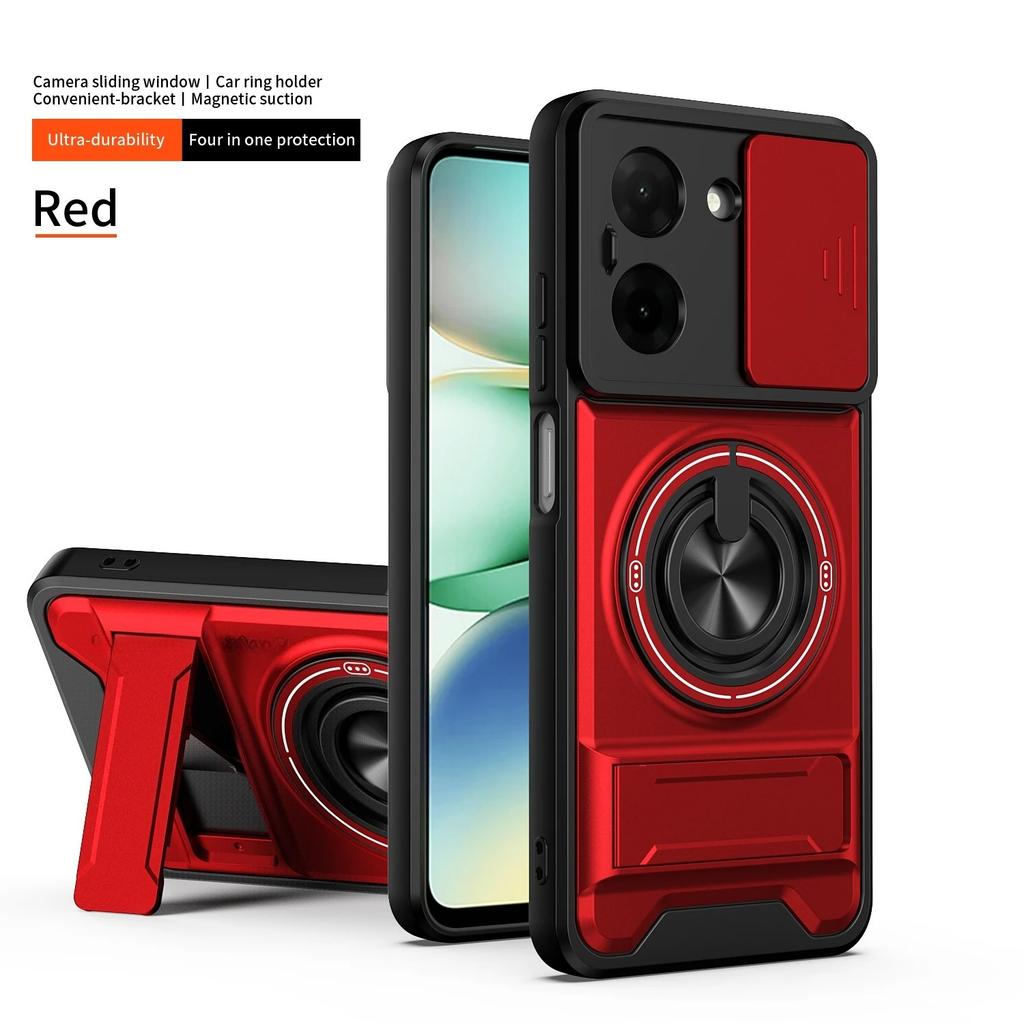 Прочный чехол-броня из ПК+ТПУ для Xiaomi Poco X8 Pro Max X7 F8 Ultra F7 M8 M7 Pro Слайдер для камеры Защитная крышка с амортизацией