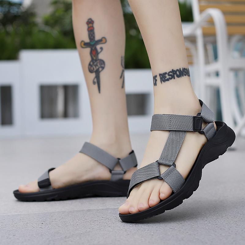 Летние мужские сандалии Нескользящие шлепанцы Тапочки Повседневная мужская обувь Водная обувь Для отдыха на пляже