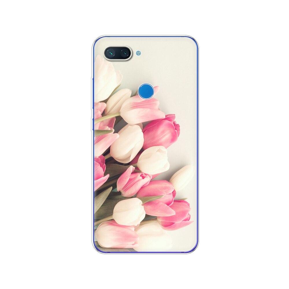 Силиконовый чехол для xiaomi mi 8 LITE, чехол 6,26 дюйма, прозрачный чехол из ТПУ для xiaomi mi 8 lite, задняя крышка для xiaomi mi 8, чехол, сумка-капа