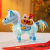 DIY Horse Lantern Kit Twist Stick Horse Lantern Crafting Kit Handmade Light-up Horse Lantern