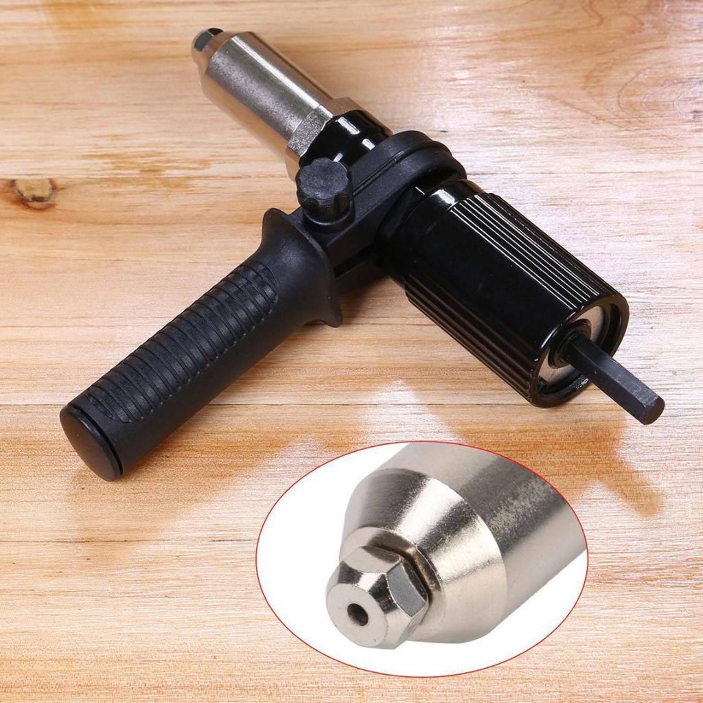 Адаптер с заклепкой и гайкой для аккумуляторной дрели, электрический клепальный инструмент для вставки заклепки