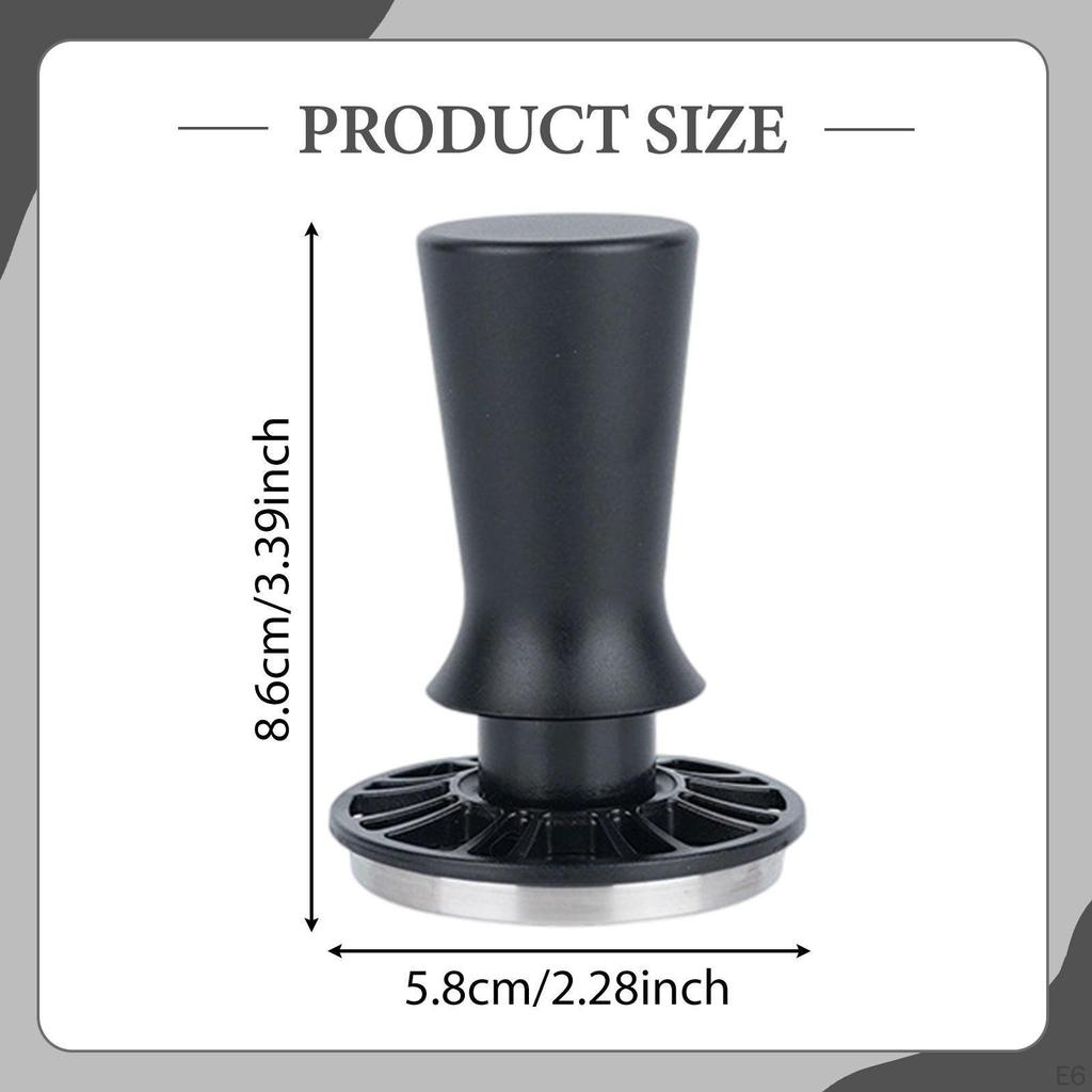 Аксессуары для темпера кофе Основание из нержавеющей стали Легко чистить Эргономичная ручка Замена Кухня