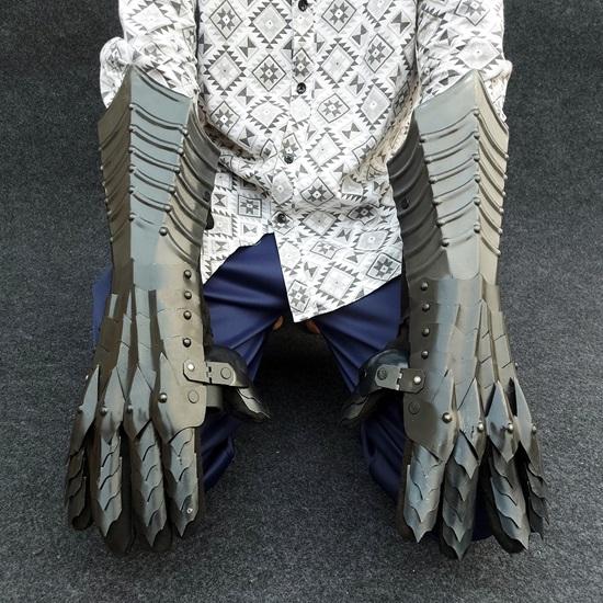 Средневековый комплект перчаток Nazgul Gauntlet Gloves Set, комплект перчаток для костюмированной вечеринки Best For Cosplay