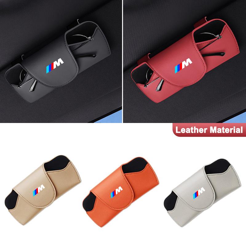 For BMW 1 2 3 4 5 6 7 X Series Z4 G11 G30 X1 F48 X2 F39 X3 G01 X4 G02 Car Interior Glasses Case Sun Visor Sunglasses Box Holder BF2