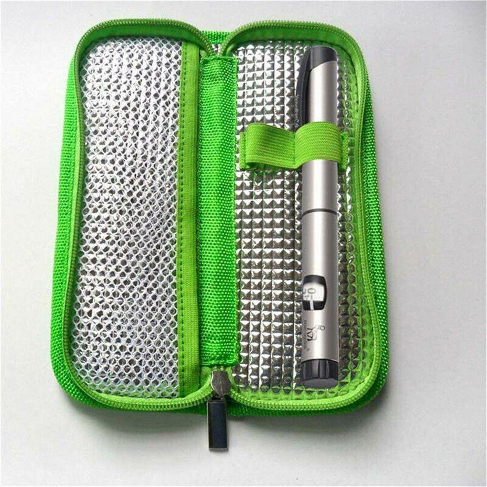 Practical Thermal Insulated Diabetic Pocket Cooler Insulin Cooling Bag Pill Protector Travel Case