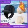 Women's Winter Waterproof Lei Feng Hat with Earmuffs - Warm, Windproof, Snow-Resistant, Plus Velvet for Cycling