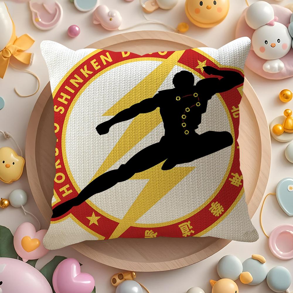 Аниме Кулак Северной Звезды-Японские Комиксы Наволочка с Принтом Наволочка для Гостиной Дивана Подушка Чехол и Декор для Спальни