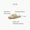 Fashion NEW Summer Women Mules Split Leather Shoes for Women Round Toe Low Heel Shoes Cover Toe Slingback Women Sandals Knot Slippers