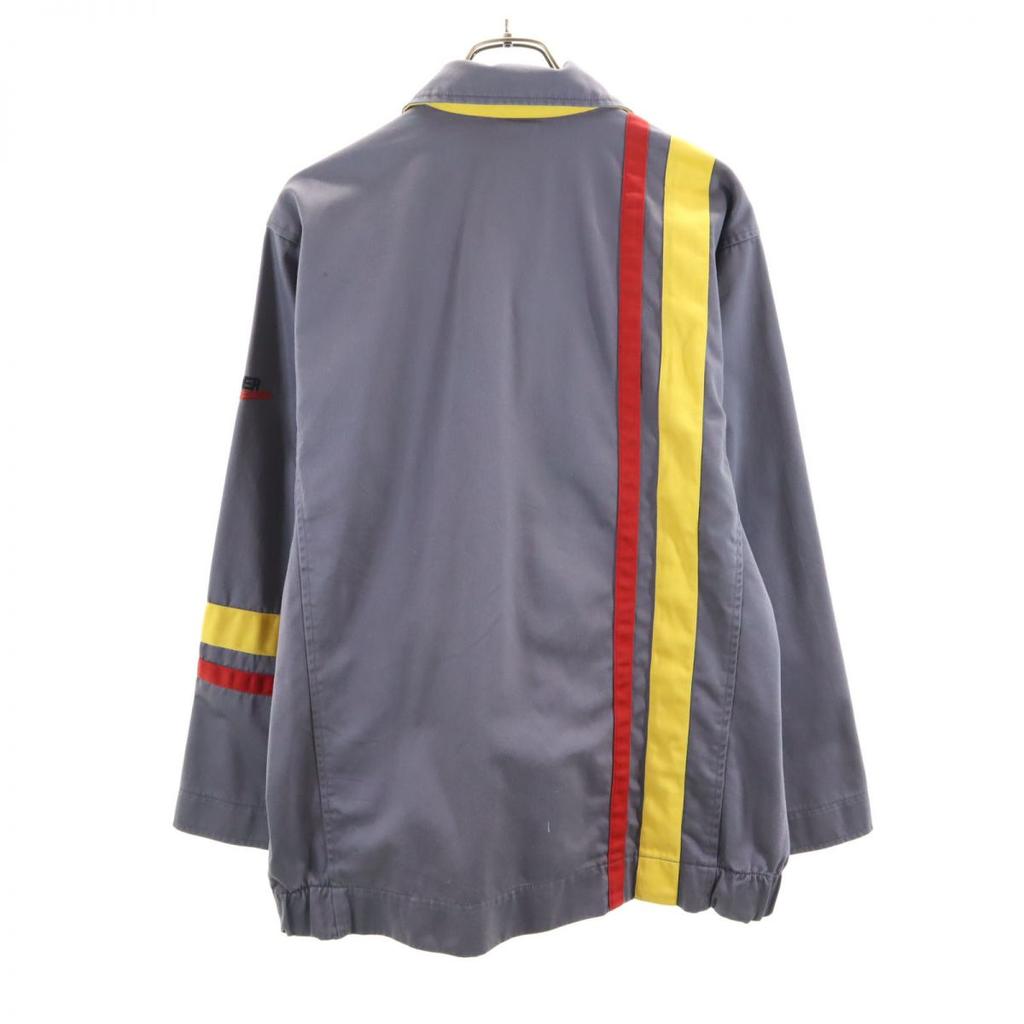 MULLIEZ 80-е Евро Спецодежда Винтаж С подкладкой Куртка 104-108 Серый Мужская Б/У