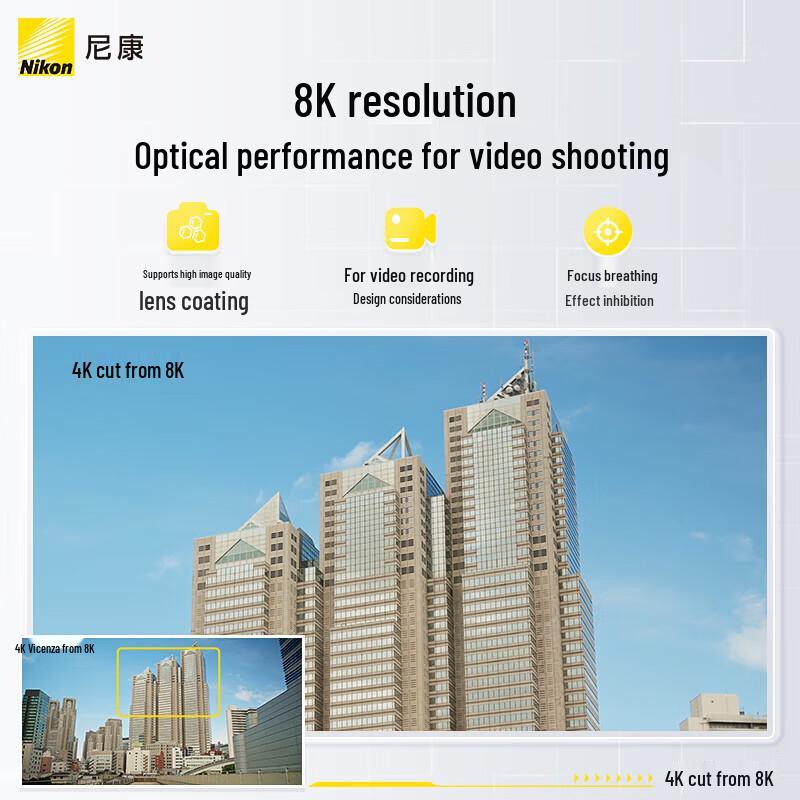 Nikon Z 28-135mm f/4 PZ Full-Frame Mirrorless Lens