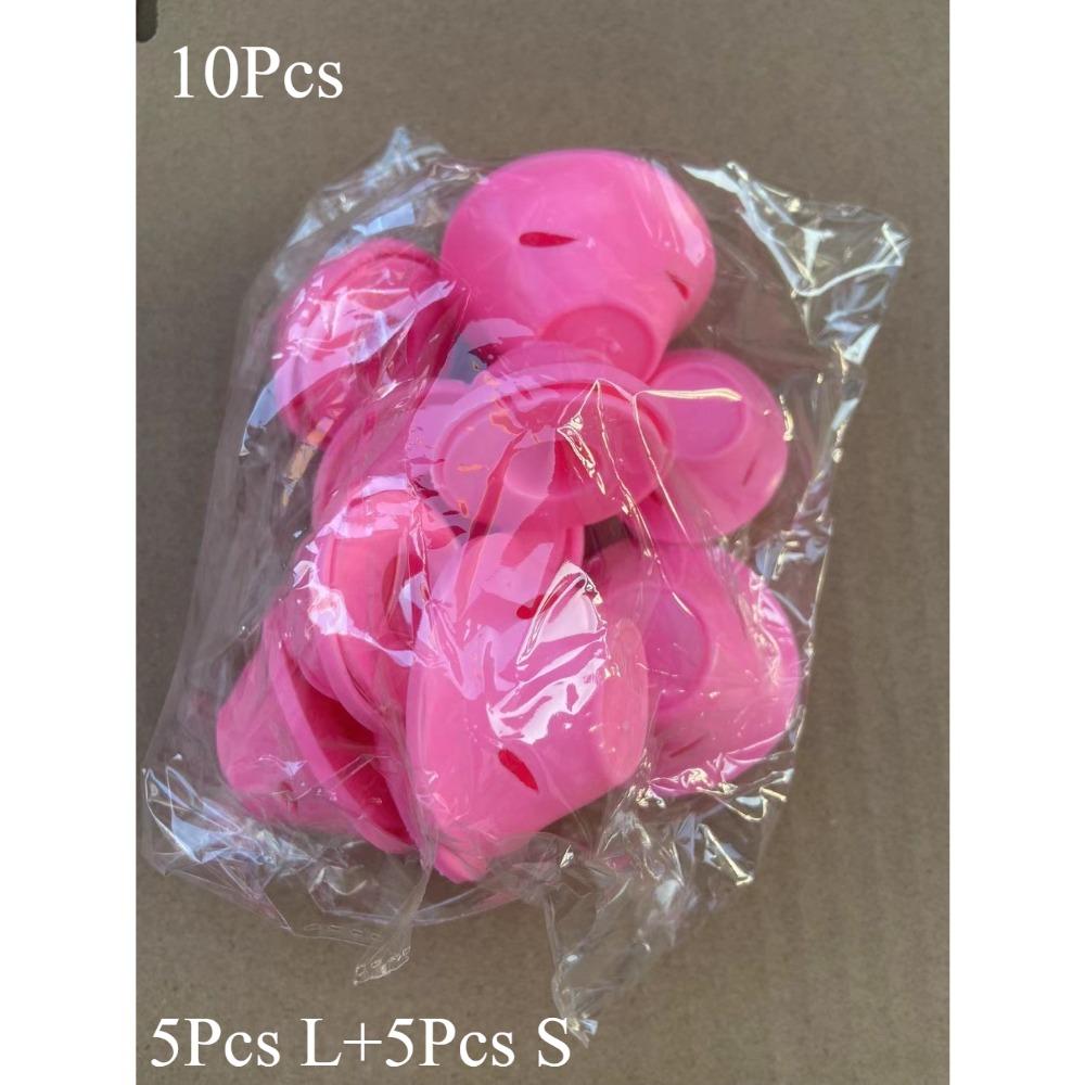 10/20Pcs Silicone Heatless Hair Rollers Reusable Curlers for Women DIY No-Heat Curling Set Salon Home Hair Styling Tools