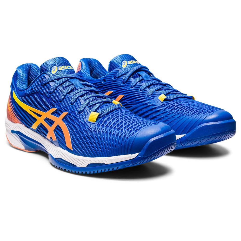 Tennis Shoes SOLUTION SPEED FF 2 960 Cm 2E [ASICS] Men's (Tuna Blue/Sun Peach) 25.0