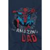 Spider-Man Mens Spider Dad Fathers Day T-Shirt