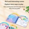 Graffiti Water Drawing Montessori Toys Clear Water Color Magic Water Drawing Book   Children Toys