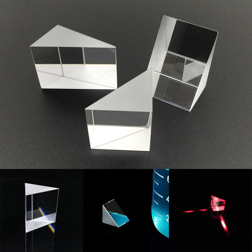 Props Right Angle Triangular Glass Home Decor Optical Prism Isosceles Prisms Testing Instrument