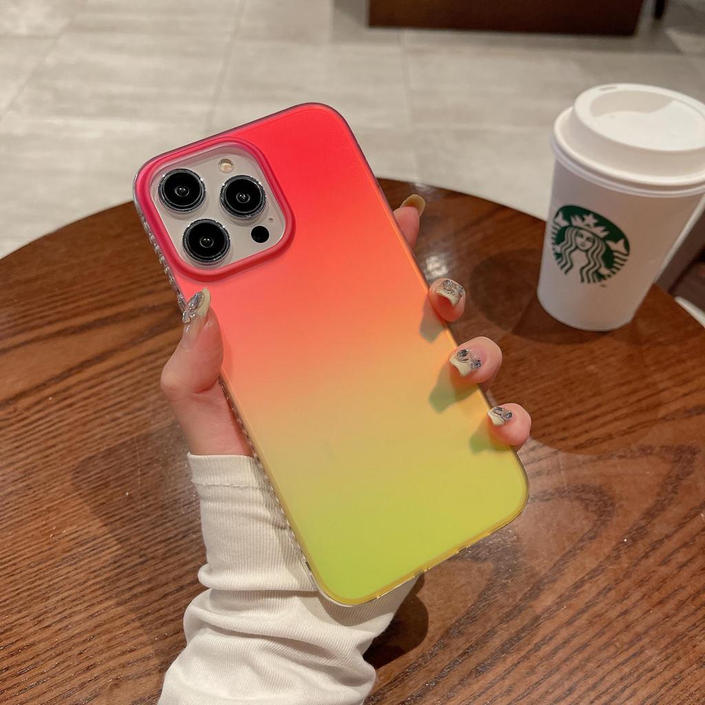 Красочный чехол с переливающимся светом, защищенный от падений, для iPhone 13/15 Promax 12/14