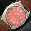 АВТОМАТИЧЕСКИЕ 7009A ВИНТАЖНЫЕ SEIKO 5 ЯПОНИЯ МУЖСКИЕ ЧАСЫ ПЕРСИКОВОГО ЦВЕТА ЦИФЕРБЛАТ a701602-5