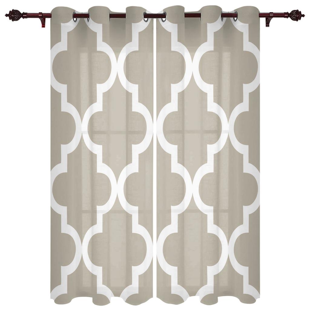 Классические белые и черные геометрические клетчатые современные призматические оконные шторы, шторы для гостиной, декоративные предметы для гостиной