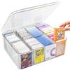 Mirasizuku Card Trading Large Pokemon Card Set of Holds Approximately Trading Cards Storage Storage Съемное хранилище для хранения карточек может использоваться