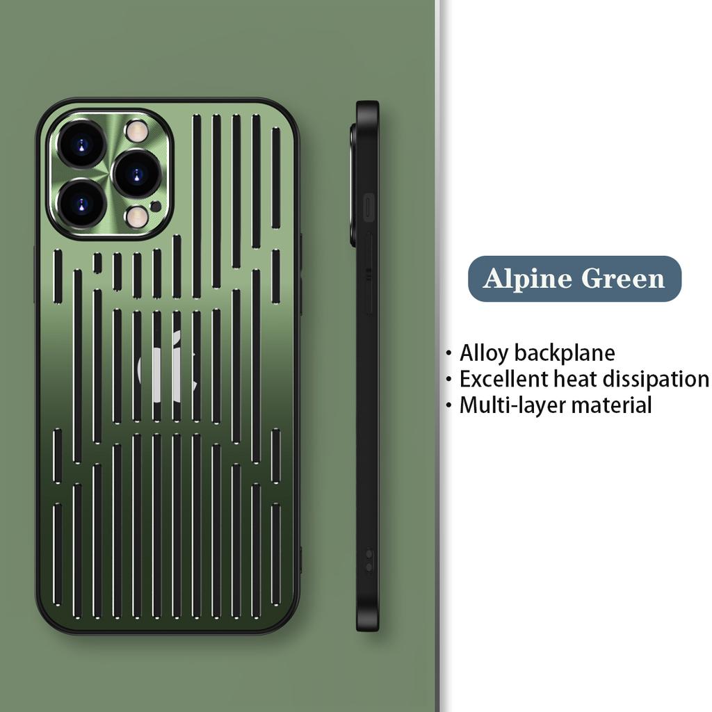 Официальный противоударный алюминиевый жесткий защитный чехол для Iphone 14 13 12 Pro Max 14pro Plus, металлическая дышащая охлаждающая крышка для камеры, принципиально