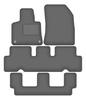 Велюровые графитовые коврики для: Citroen C4 Grand Spacetourer 7-местный (2013-2021)