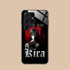 Чехол для мобильного телефона Death Note Кира Лайт для Samsung Galaxy S26 S25 S24 S23 S22 S21 S20 Note20 Plus FE Ultra Стеклянный Цветной Чехол