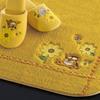 Senko My Neighbor Totoro Flower Bus Stop Long Toilet 80 x 60 19753 Mat, Approx. cm, Yellow,