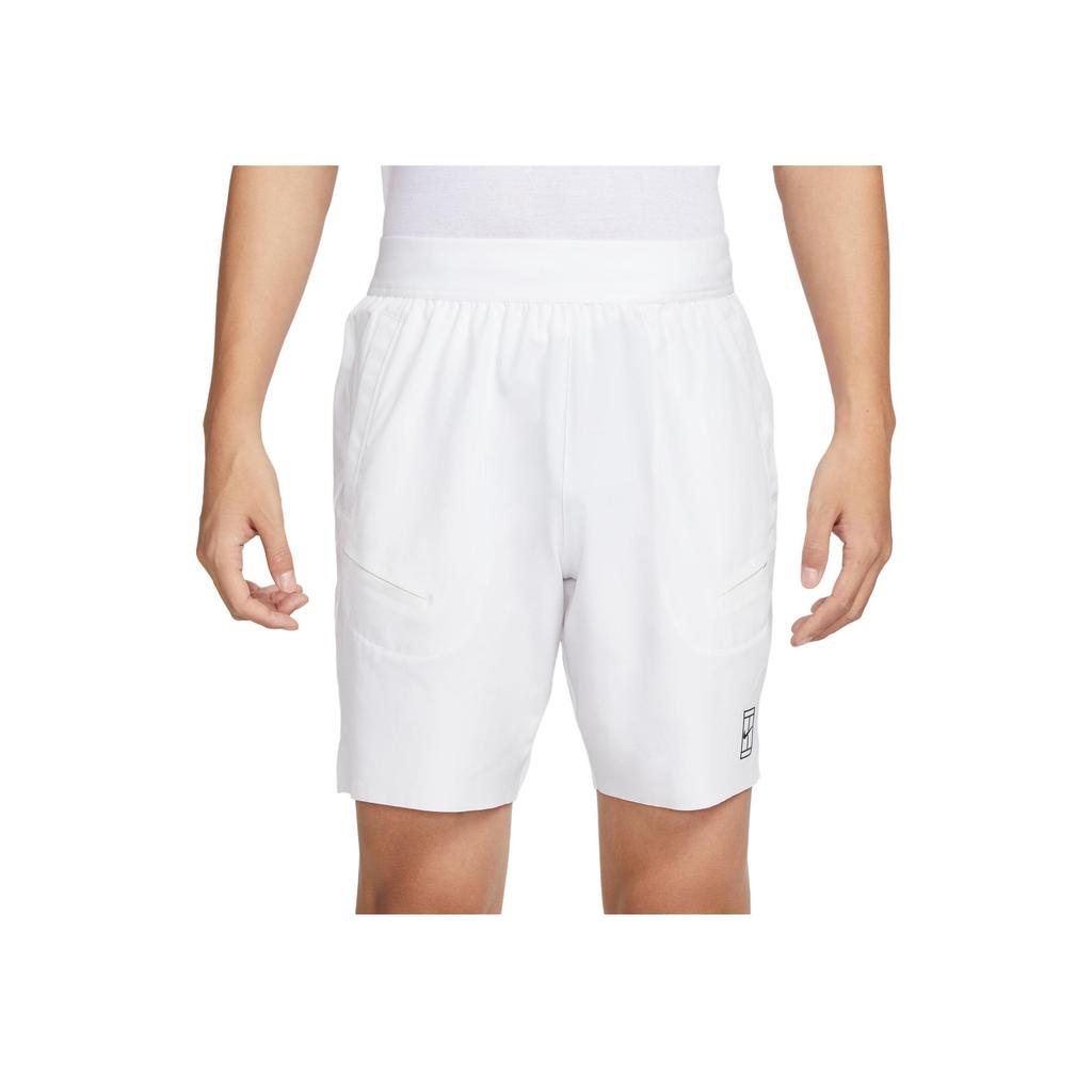 Nike Мужские тренировочные шорты для тенниса Nike Dri-Fit Белые FZ9323-100