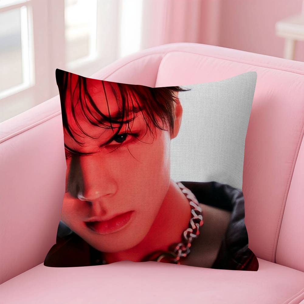 WWeak HHero PPark JJihoon Personalized Pillow Cover Kids Bedroom Wild Party Decor Pillowcase kid Birthday shower Gift