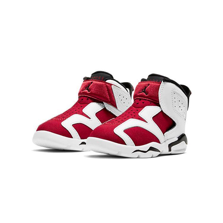 Кроссовки Air Jordan 6 Retro Little Flex TD Carmine White Black CT4417-106